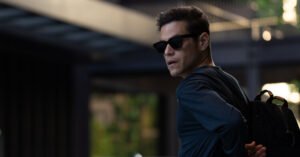 Watch Rami Malek Explode a Pool in ‘The Amateur’